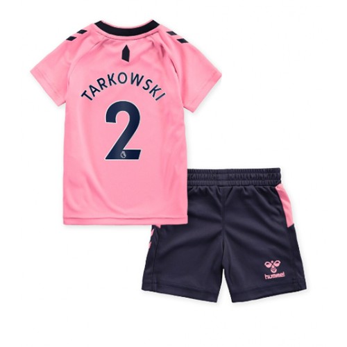 Dres Everton James Tarkowski #2 Gostujuci za djecu 2022-23 Kratak Rukav (+ kratke hlače)